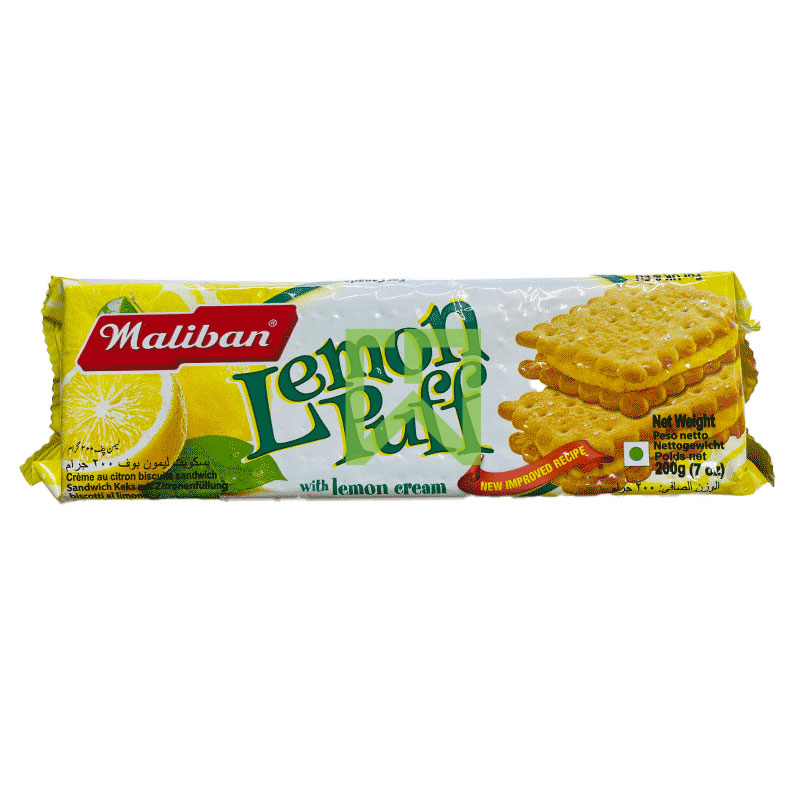 Lemon Puff Maliban 200g