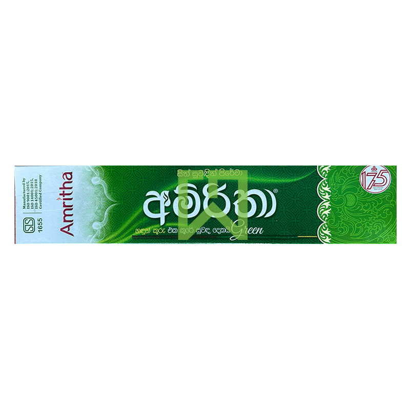Incense Sticks Green Amritha 1pkt