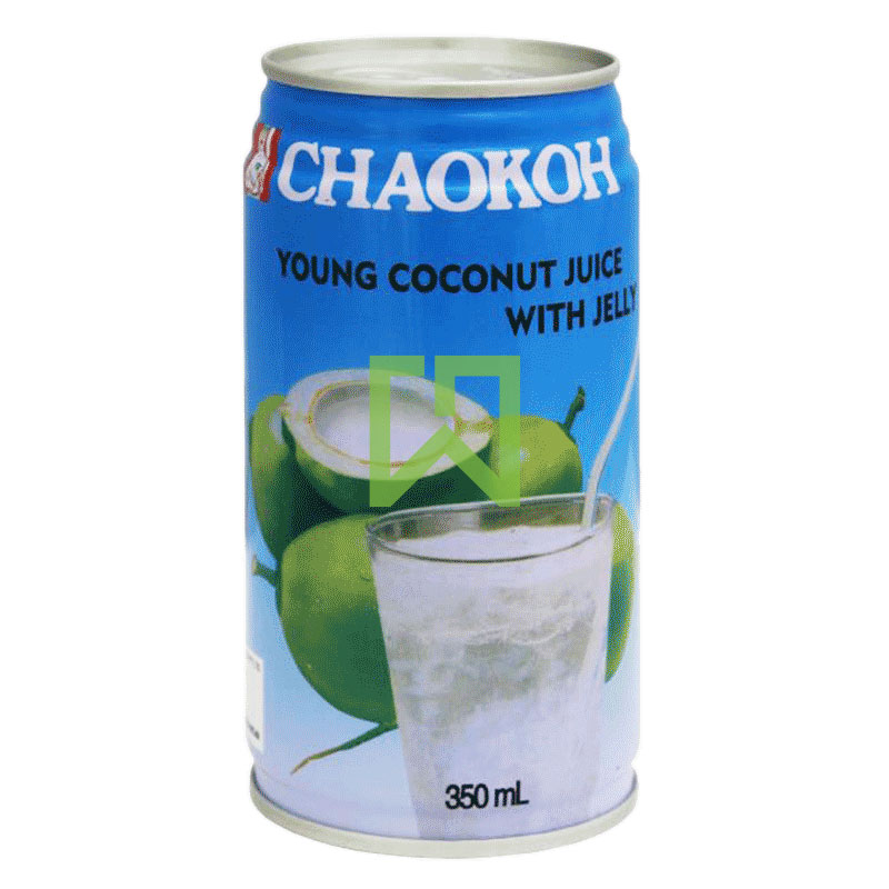 Young Coconut Juice with Jelly Chaokoh 350ml
