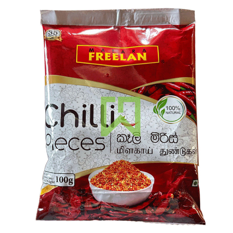 Chilli Pieces Freelan 100g
