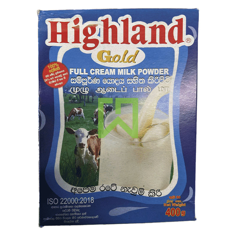Gold Milk Powder Highland 400g