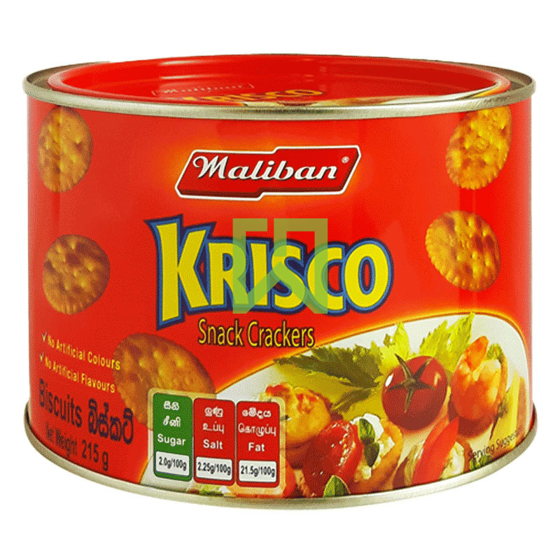 Krisco Snack Crackers Maliban 215g