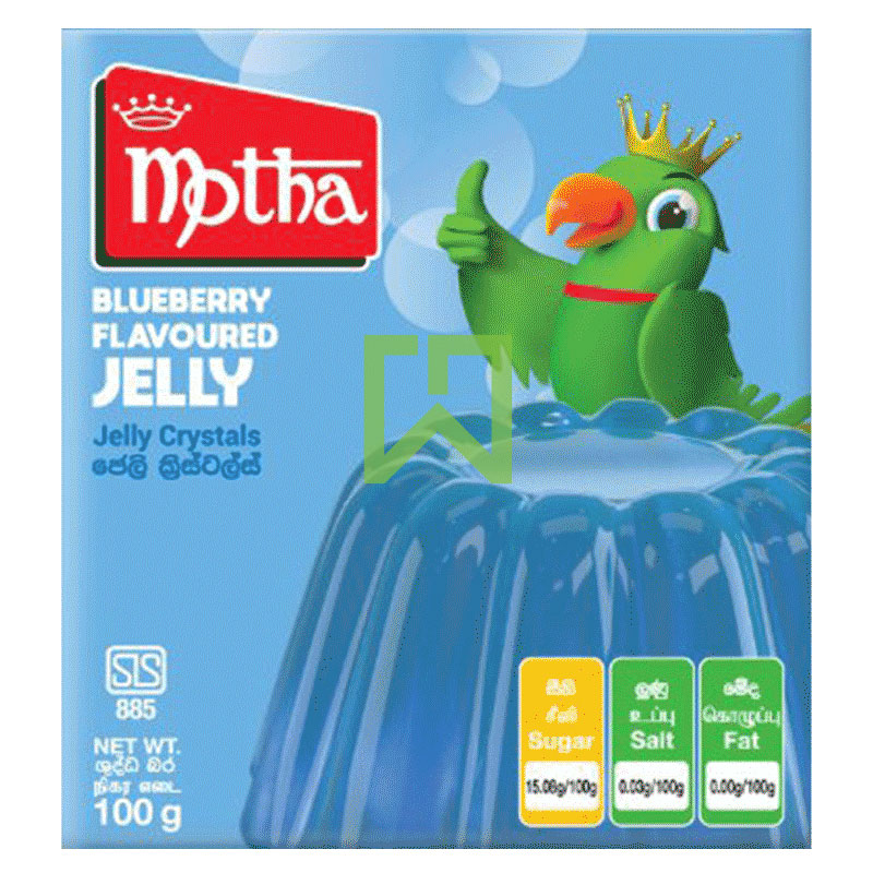 Blueberry Flavoured Jelly Motha 100g