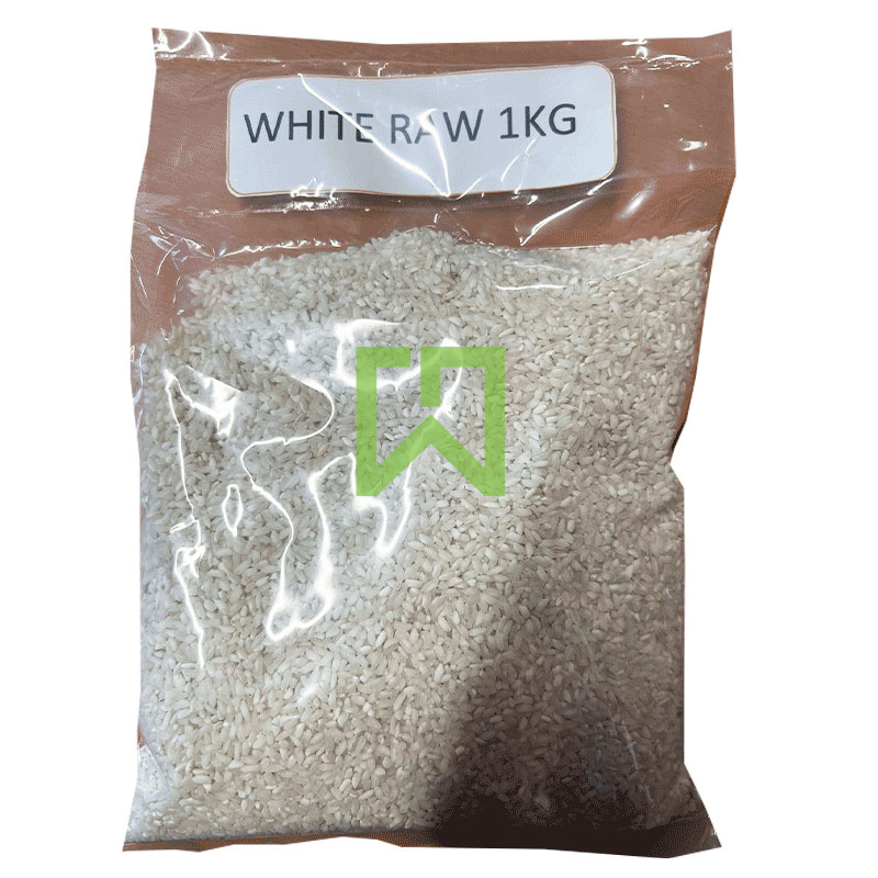 White Raw Rice Our Brand 1kg
