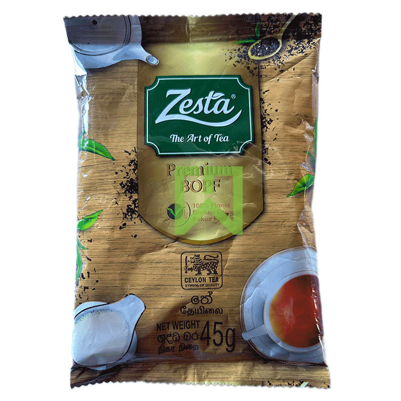 Premium Bopf Ceylon Tea Zesta 45g
