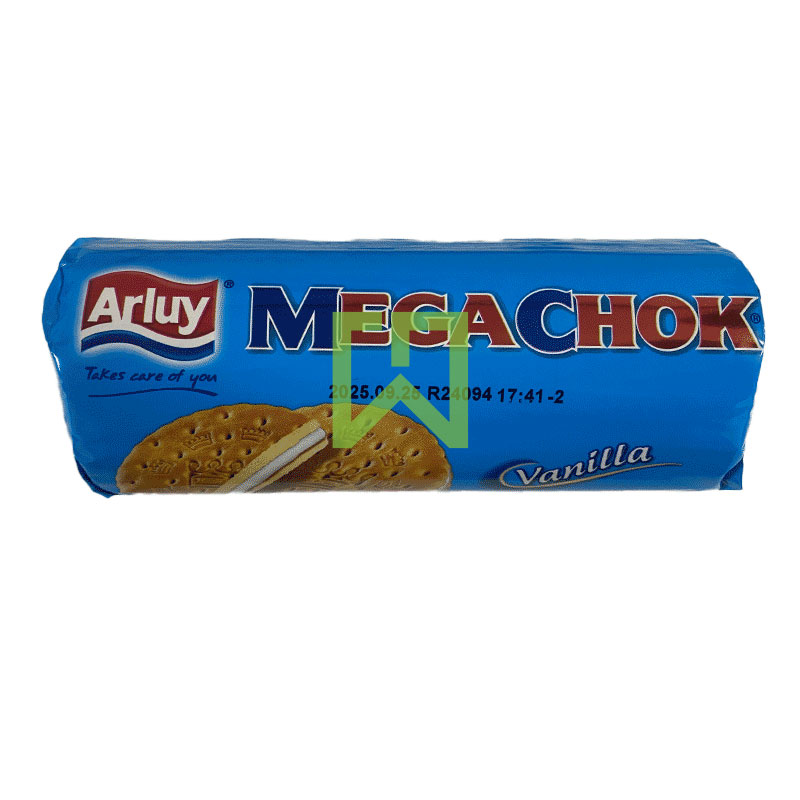 Mega Chok Vanila Biscuits Arluy 175g