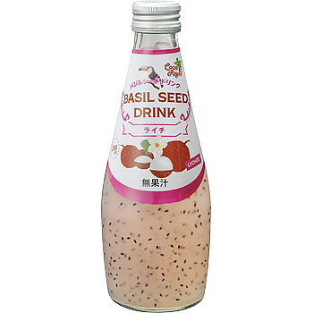 Lychee Drink with Basil Seeds Royal 290ml