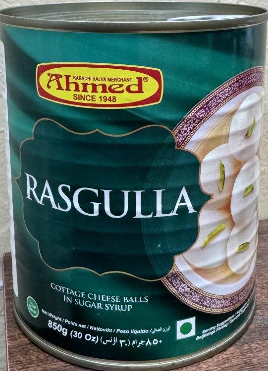 Rasgulla Ahmed 850g